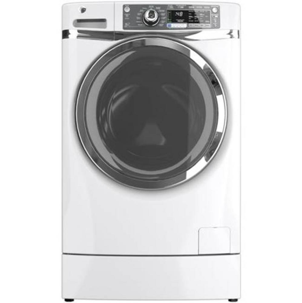 GE&#xae; ENERGY STAR&#xae; 4.8 DOE cu. ft. capacity RightHeight? Design Front Load