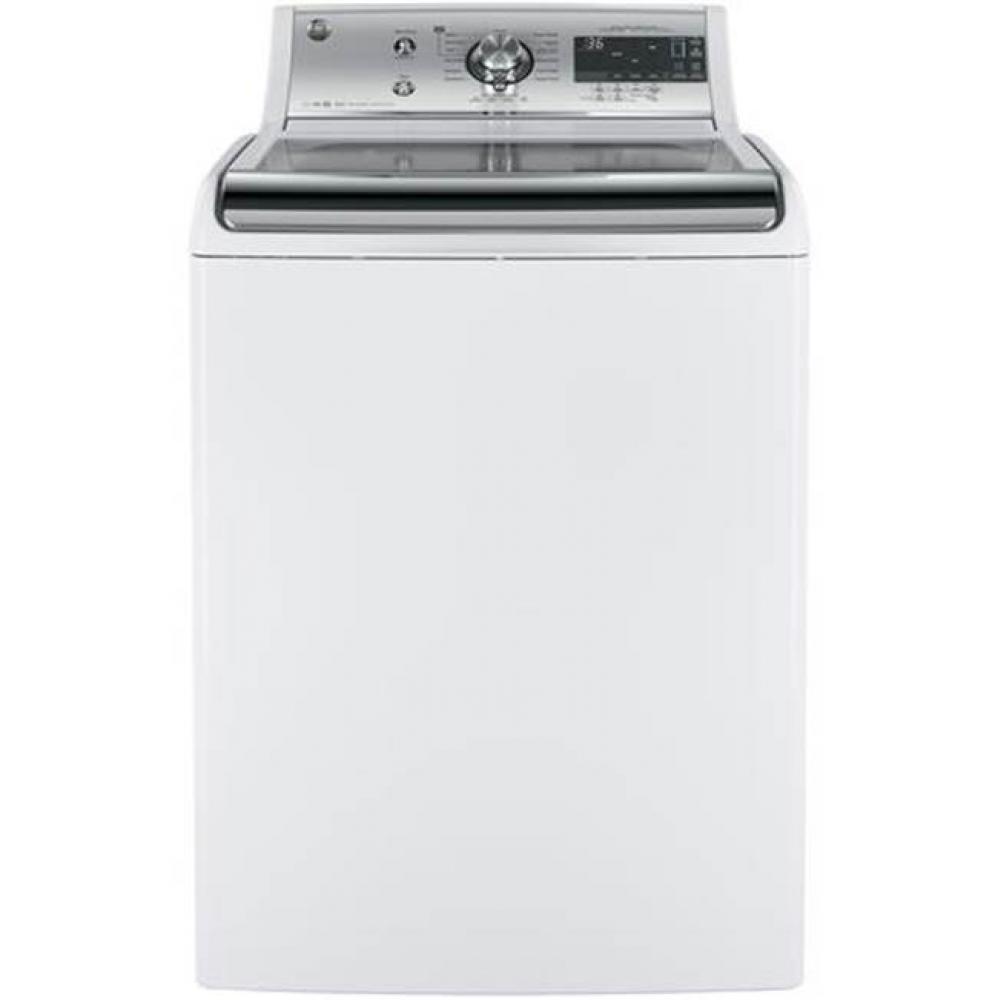 GE&#xae; 5.1 DOE cu. ft. capacity washer with SmartDispense?
