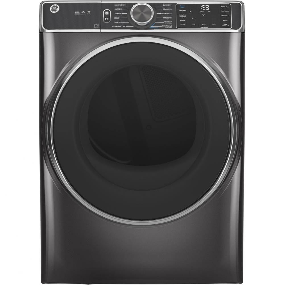 GE 7.8 cu. ft. Capacity Smart Front Load Gas Dryer with Steam