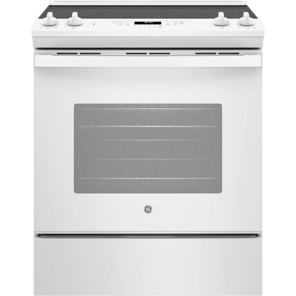 GE 30&apos;&apos; Slide-In Electric Range