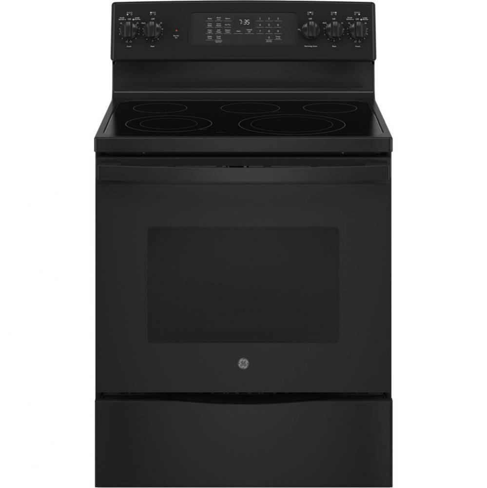 GE 30&apos;&apos; Free-Standing Electric Convection Range