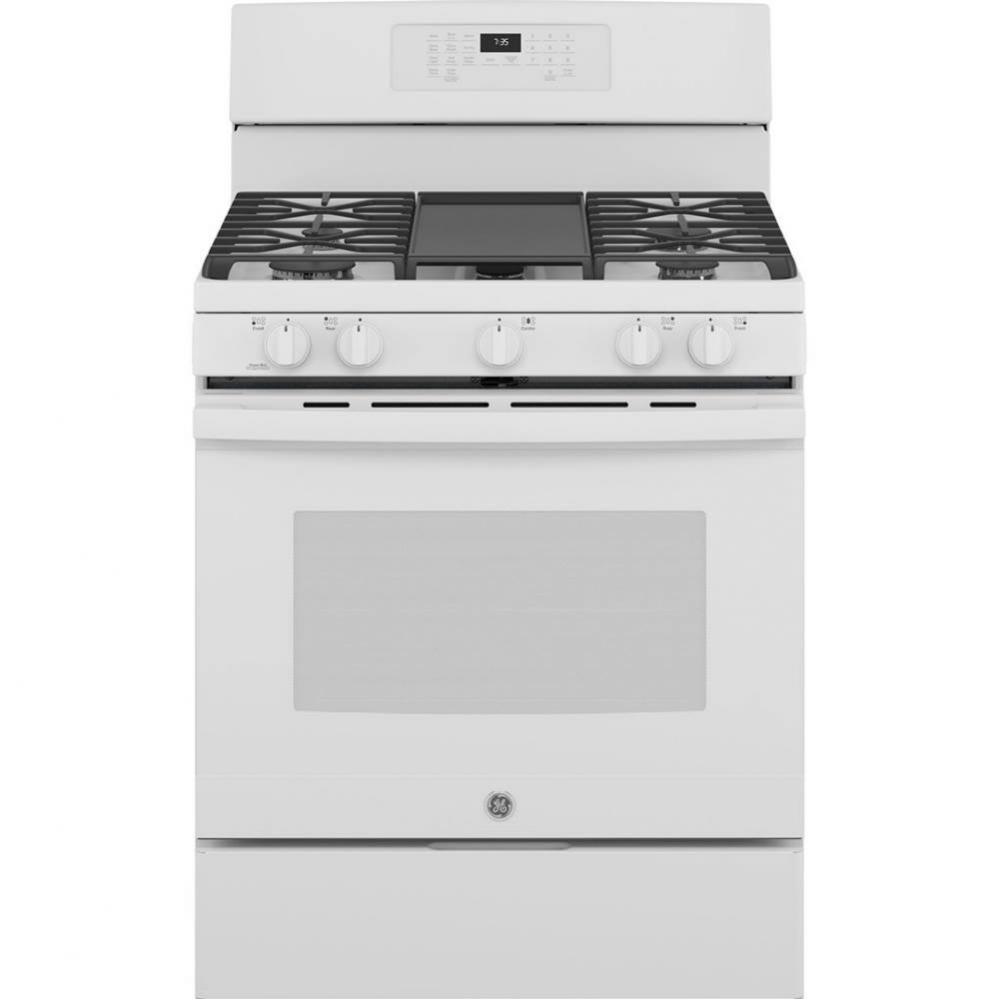 30&apos;&apos; Free-Standing Gas Convection Range with No Preheat Air Fry
