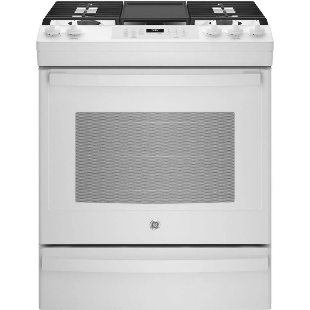 30&apos;&apos; Slide-In Front-Control Convection Gas Range with No Preheat Air Fry