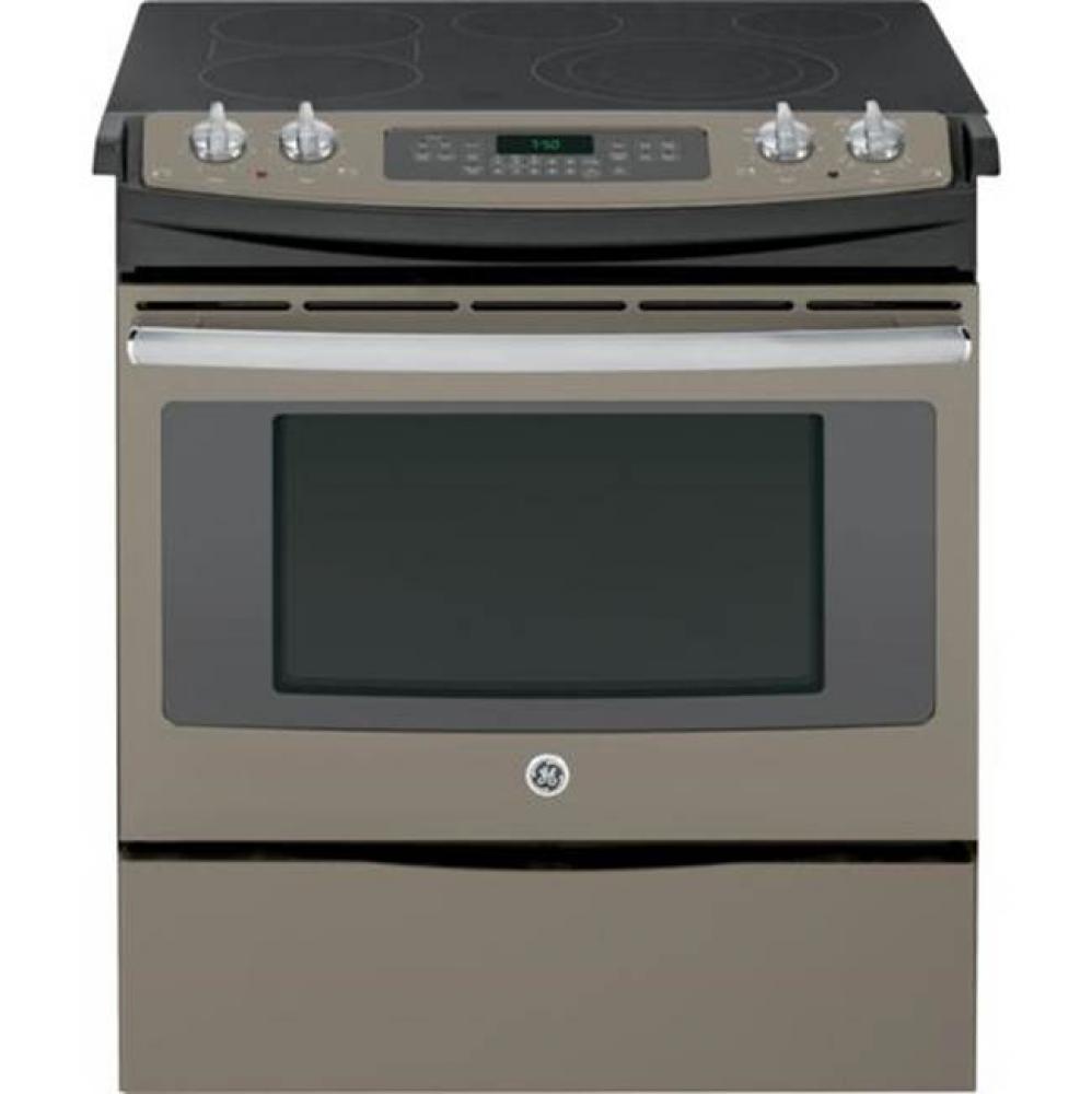 GE&#xae; 30&apos;&apos; Slide-In Front Control Electric Convection