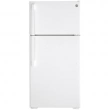 GE Appliances GTS16DTNRWW - GE 15.6 Cu. Ft. Top-Freezer Refrigerator