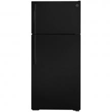 GE Appliances GTS17DTNRBB - GE 16.6 Cu. Ft. Top-Freezer Refrigerator