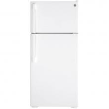GE Appliances GTS17DTNRWW - GE 16.6 Cu. Ft. Top-Freezer Refrigerator