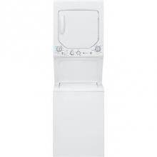 GE Appliances GUD24ESSJWW - GE Unitized Spacemaker® 2.0 DOE cu. ft. Washer and 4.4 cu. ft. Electric