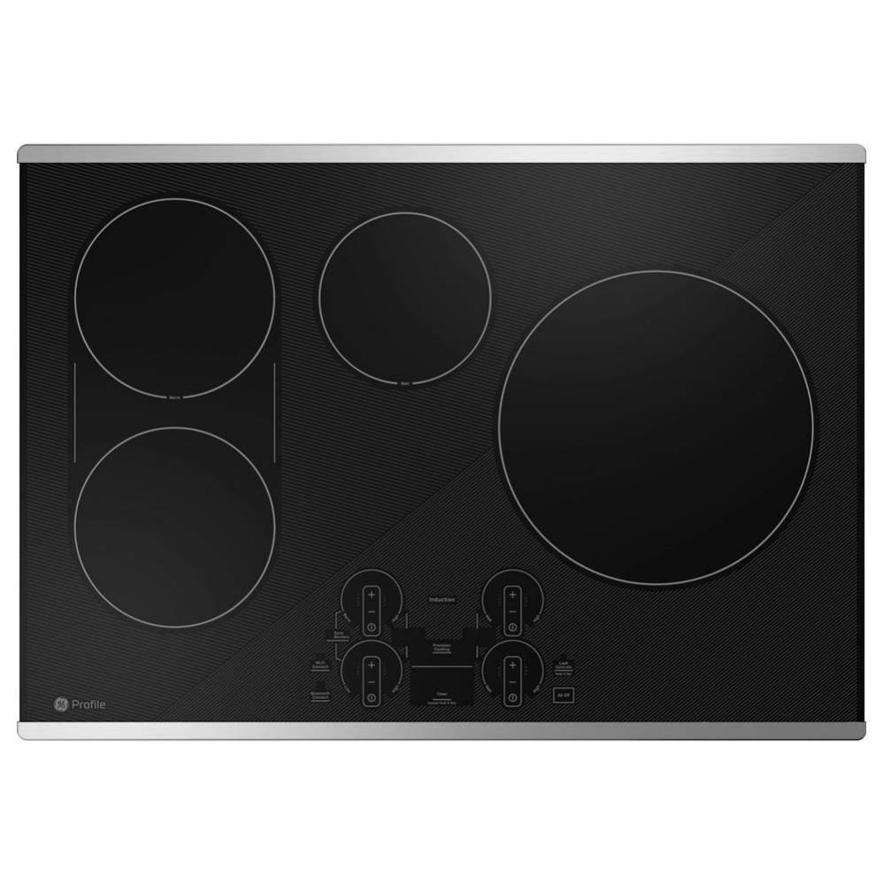 30&apos;&apos; WidthInduction Cktp5 BurnersTch Cntrl11&apos;&apos; 3,700W Induction ElementSync Bu