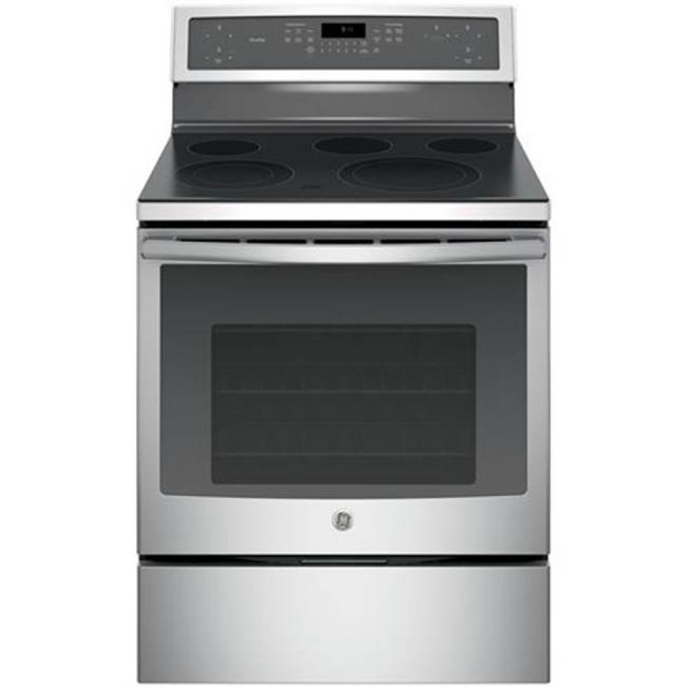GE Profile 30&apos;&apos; Free-Standing Electric Convection Range