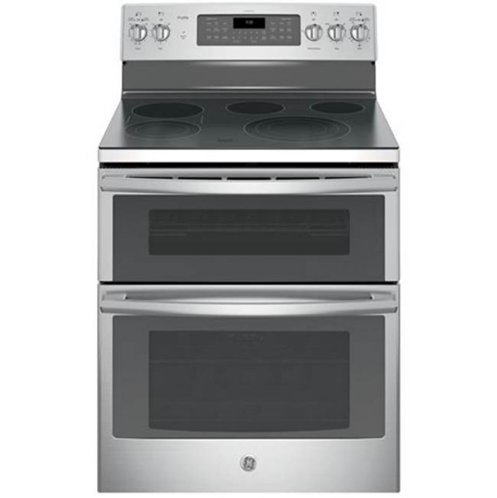 GE Profile 30&apos;&apos; Free-Standing Double Oven Convection Range