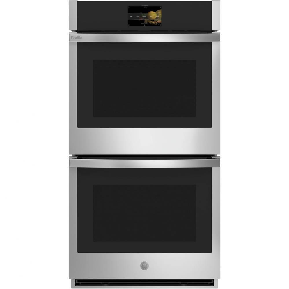 GE Profile 27&apos;&apos; Smart Built-In Convection Double Wall Oven