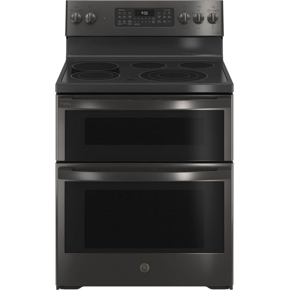 30&apos;&apos; Smart Free-Standing Electric Double Oven Convection Range With No Preheat Air Fry