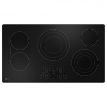 GE Profile Series PEP9036DTBB - 36'' WidthRadiant Cktp5 BurnersTch Cntrl2x Tri-Ring Power Boil ElementsSync BurnersGourm