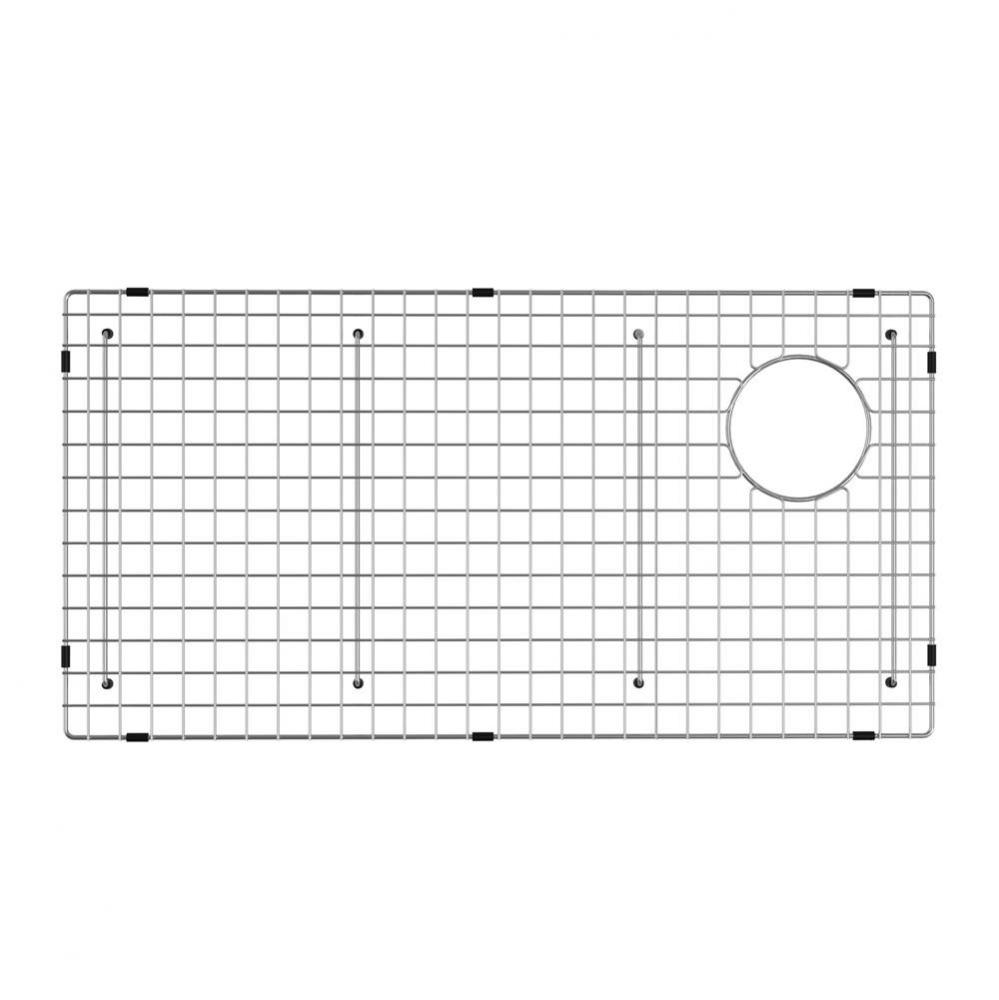 KRAUS Bellucci Series Stainless Steel Kitchen Sink Bottom Grid with Soft Rubber Bumpers for 30-inc