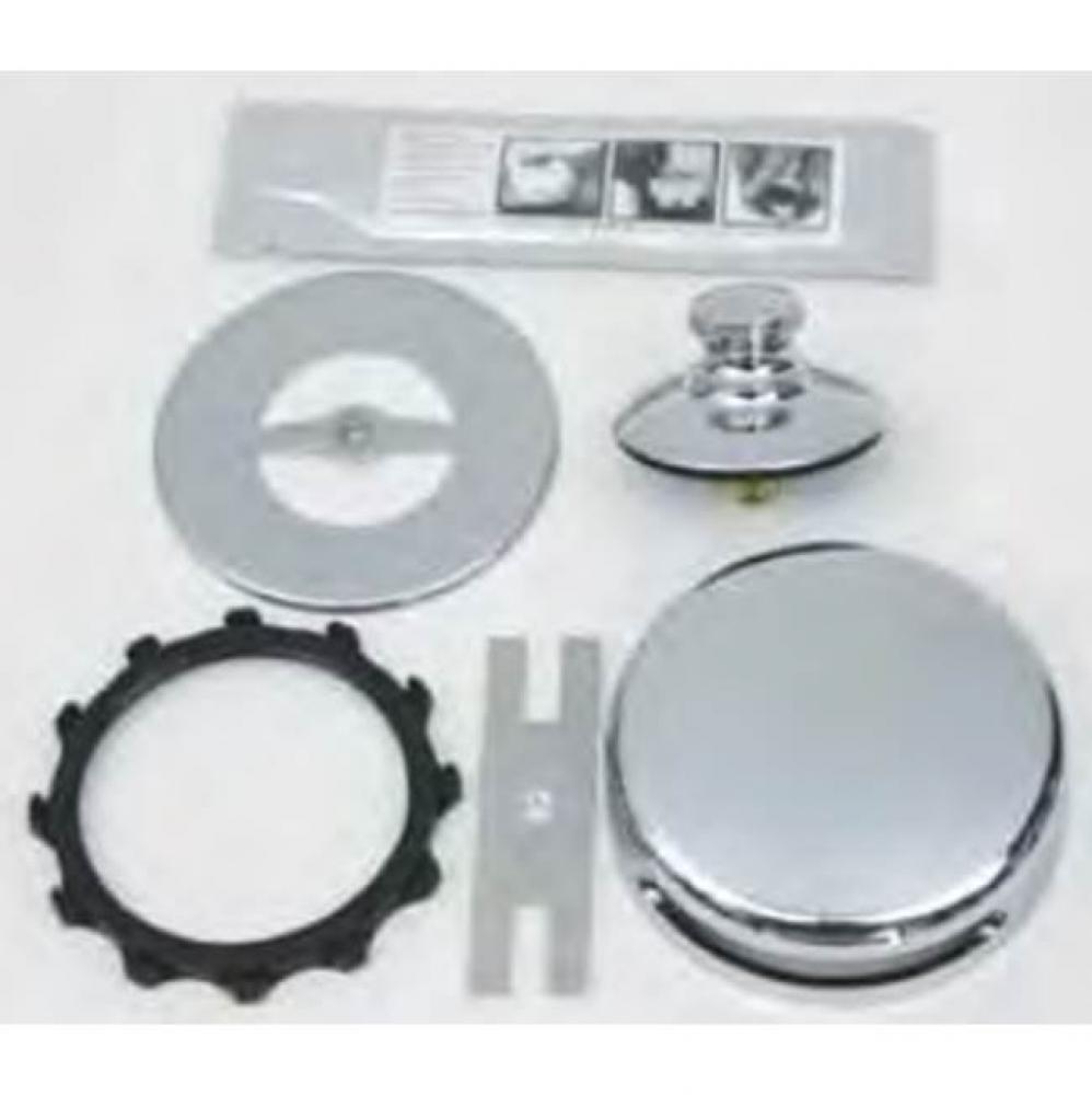 Universal Nufit Innovator Fa Trim Kit - Silicone Rubbed Bronze Grid Strainer All 3 Threaded Adapte