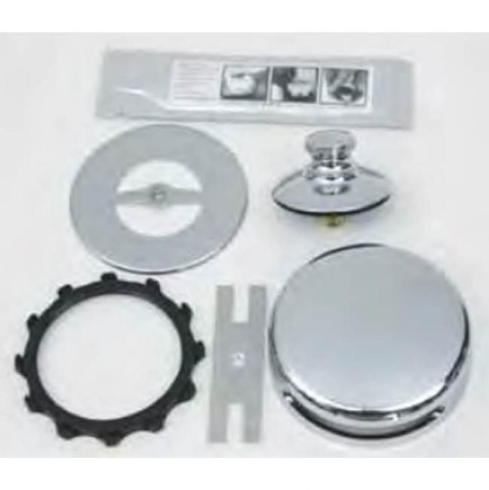 Universal Nufit Innov Fa Trim Kit - 3/8-5/16 Brs Adptr Pin Matte Black Grid Strainer