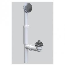 Watco Manufacturing 500-LT-PVC-WI-EX2 - Lift And Turn Bath Waste Tubular Plastic Pvc Matte Black 2 In Extension