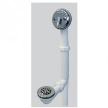 Watco Manufacturing 500-TQ-PVC-WI-EX5 - Quick Adjust Trip Lever Tubular Plastic Pvc Matte Black 5 In Extension