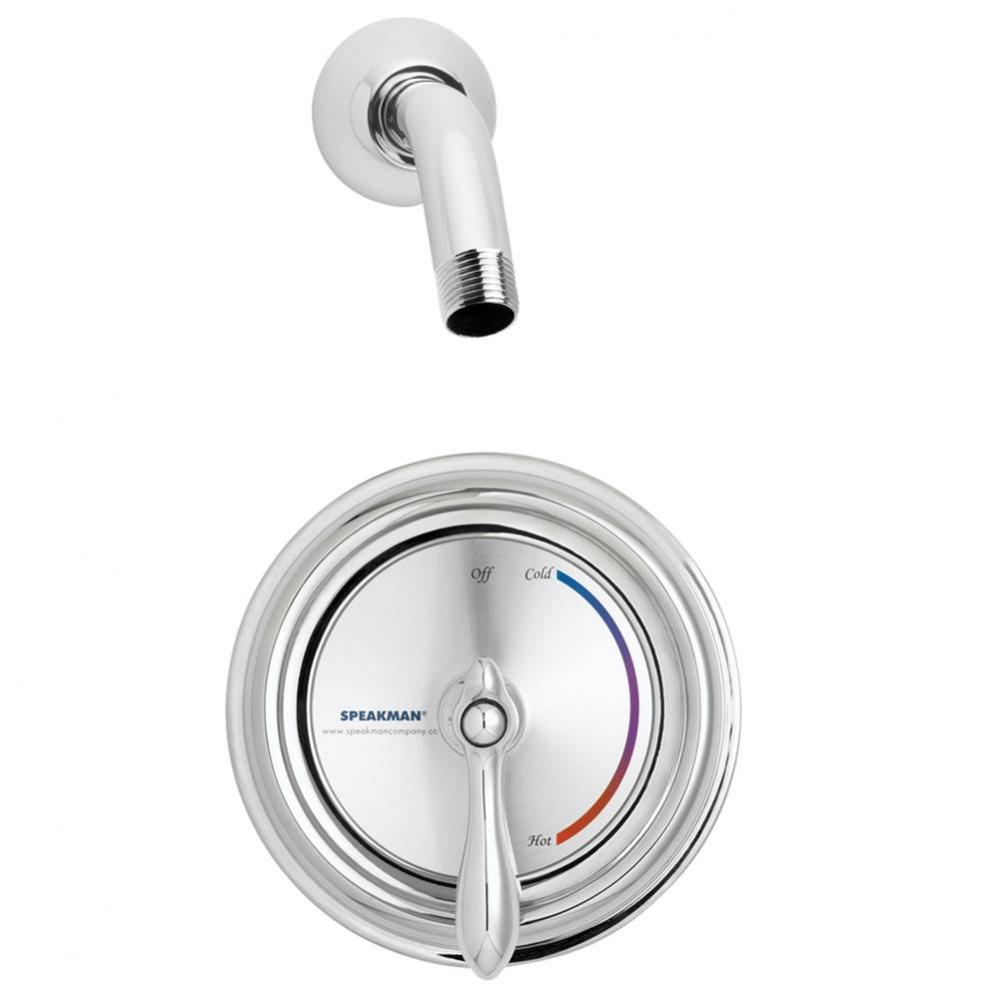 Speakman Sentinel Mark II Pressure Balance Valve with Shower Arm &amp; Flange