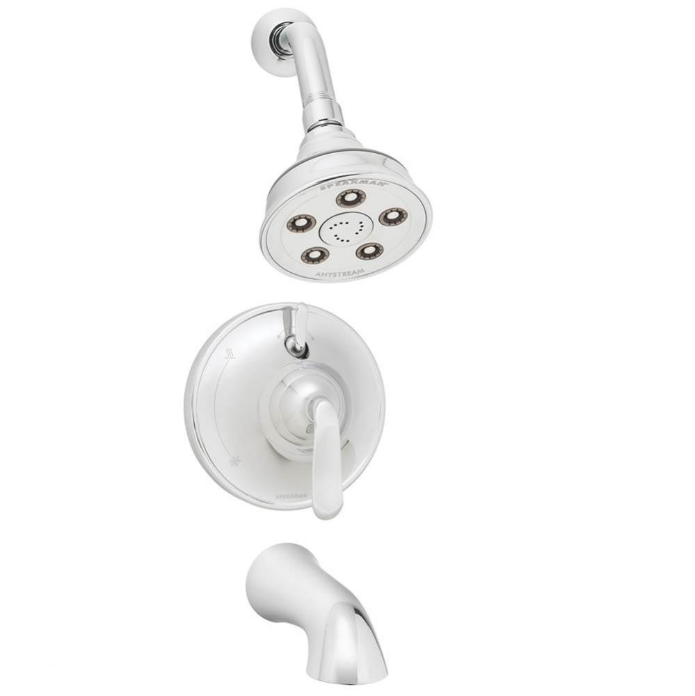 Speakman Caspian Shower and Tub Combination with Diverter Valve