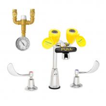 Speakman SEF-1800-CA-8TW - Speakman Eyesaver Classic SEF-1800-CA-8 Eyewash Faucet with 8 In. Spout and Eyewash TMV