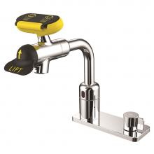 Speakman SEF-18107-TMV - Speakman Eyesaver Battery Powered Sensor Eyewash Faucet with Manual Override & 1070 TMV
