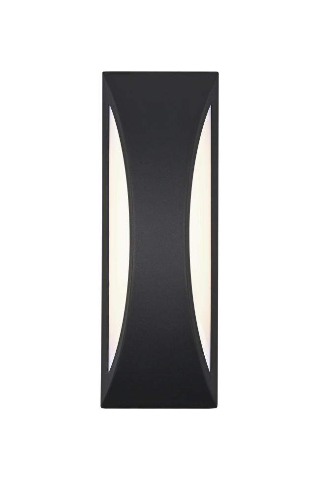 Wall Sconce W6.1&#34; E4.5&#34; H17.5&#34; Black