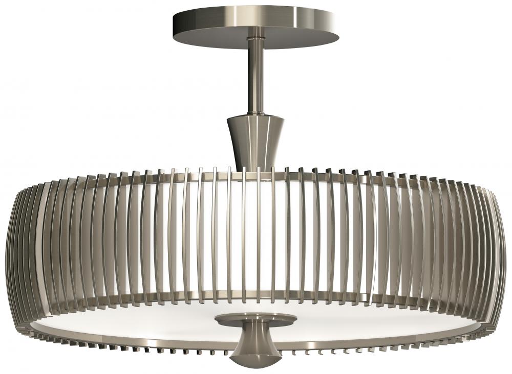NIGHT MOVES - 15&#34; LED LIGHT SEMI FLUSH