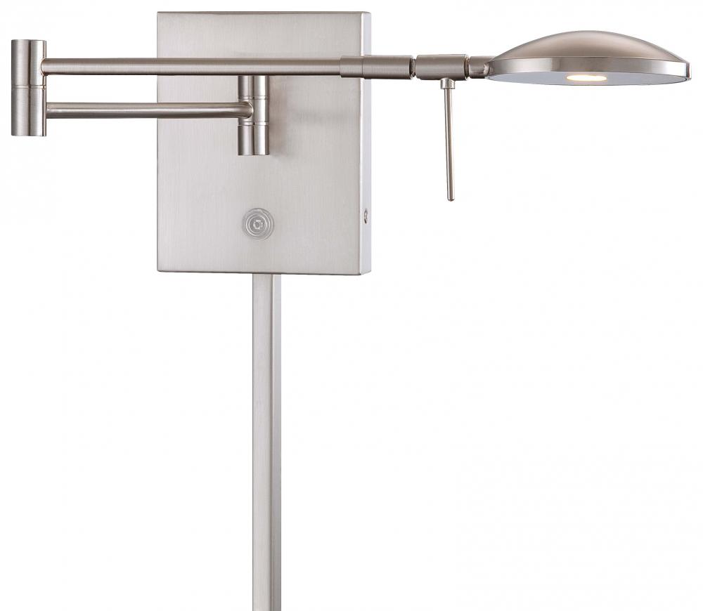 GEORGE&#39;S READING ROOM - 1 LIGHT LED SWING ARM WALL LAMP