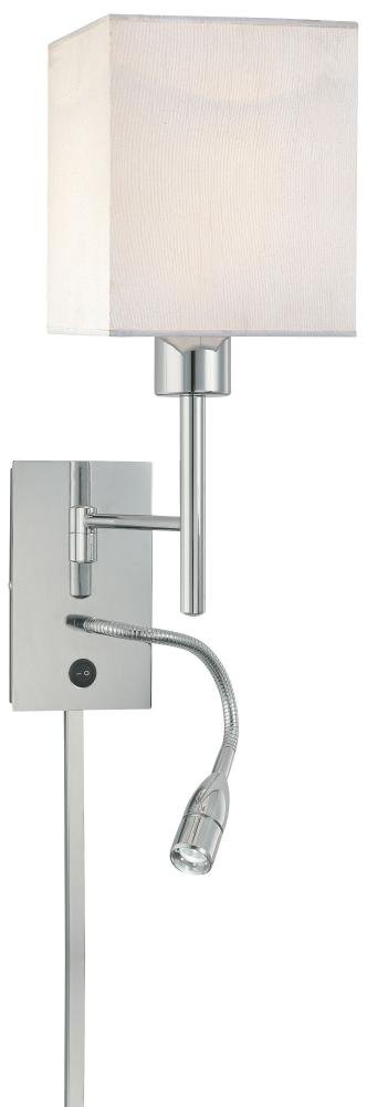 GEORGE&#39;S READING ROOM - 1 LIGHT LED SWING ARM WALL LAMP