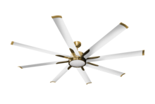 HOMEnhancements 21570 - Barecelona 8-Blade 72" CG Fan White Blades