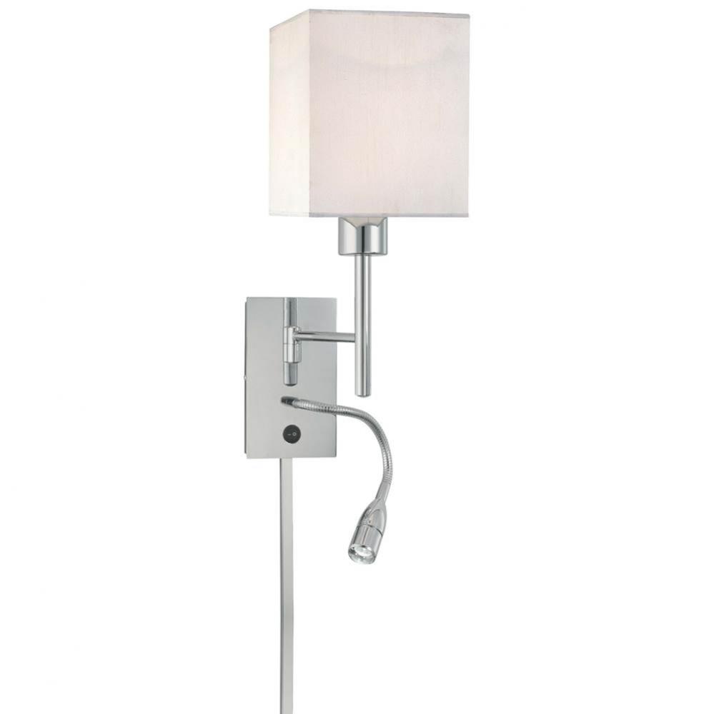 George&apos;&apos;S Reading Room? - 1 Light Led Swing Arm Wall