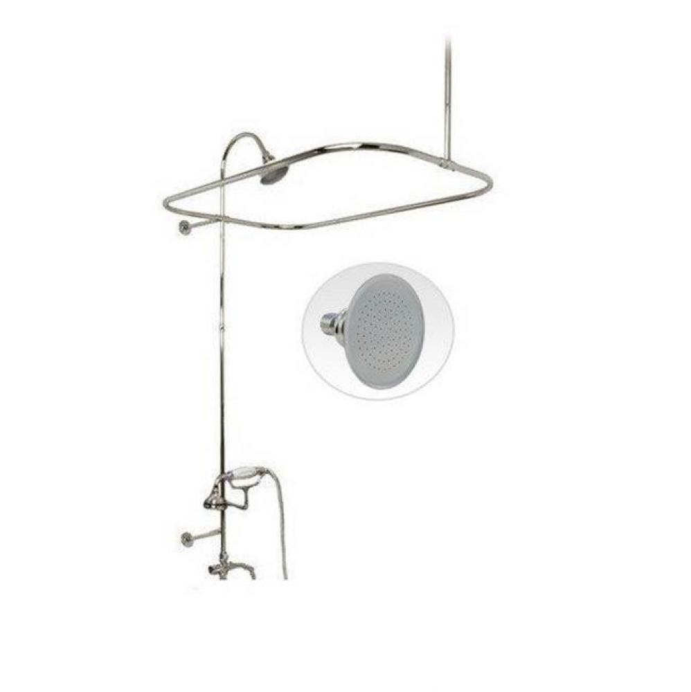 Clawfoot Tub Side Mount Shower Conversion Kit