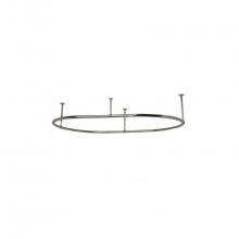Maidstone 143-OR2-5 - O-Ring Shower Curtain Rod - 30'' x 60''