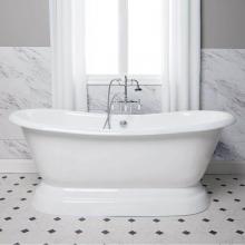 Maidstone 1201DES-67-7-10 - Sussex Cast Iron Double Slipper Pedestal Tub