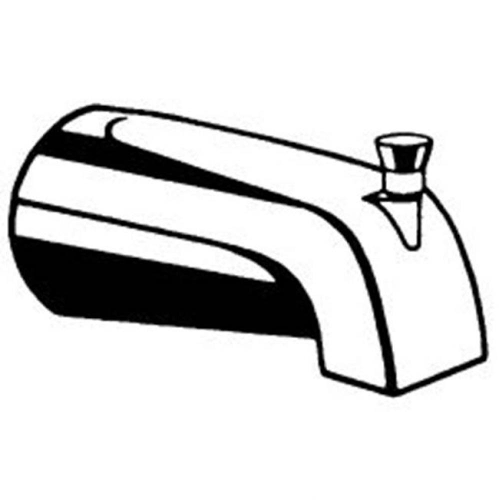 Diverter Spout, Slip Fit,Vandal-Resistant