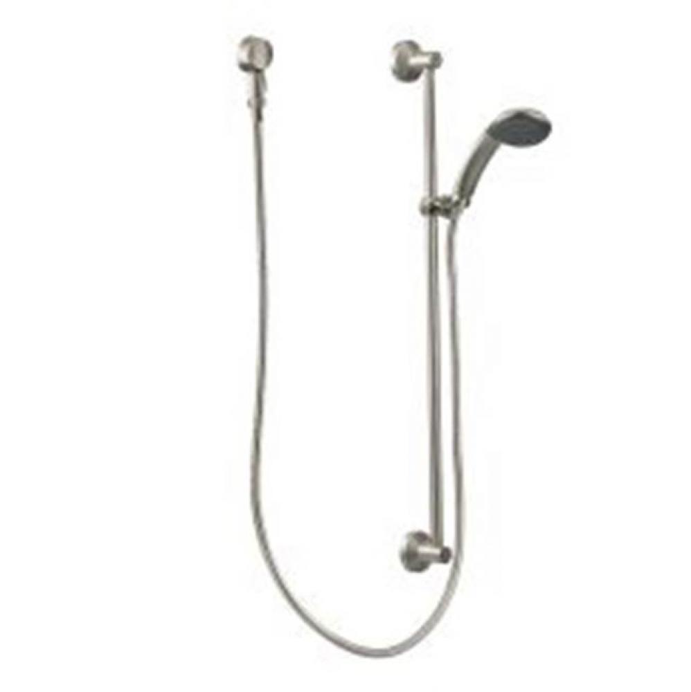 Classic brushed nickel handheld shower
