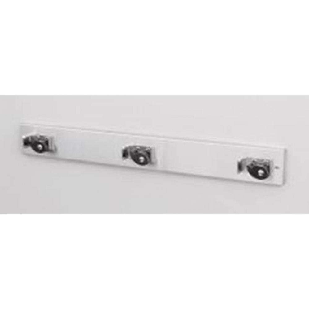 Stainless mop hanger