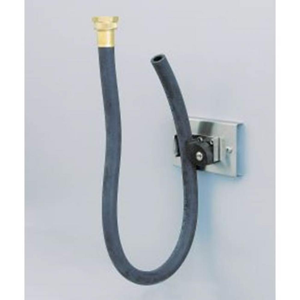 Stainless hose bracket