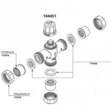 Moen Commercial 104451 - 1/2'' FIP or 3/8'' compression