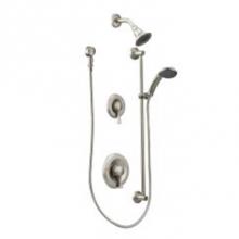 Moen Commercial T8342EP15CBN - Classic brushed nickel transfer Posi-Temp(R) all-metal trim kits