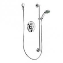 Moen Commercial T8346EP15 - Chrome Posi-Temp(R) all-metal trim kits