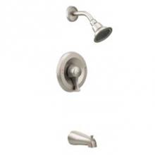 Moen Commercial T8389EP15CBN - Classic brushed nickel Posi-Temp(R) all-metal trim kits