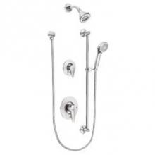 Moen Commercial T9342 - Chrome transfer Posi-Temp(R) all-metal trim kits