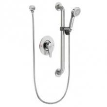 Moen Commercial T9346GBM25 - Chrome Posi-Temp(R) all-metal trim kits