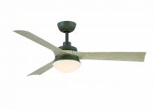 Fanimation FP6807AGP - Barlow 52 inch Indoor/Outdoor Ceiling Fan with Light Oak Blades and LED Light Kit - Antique Graphite